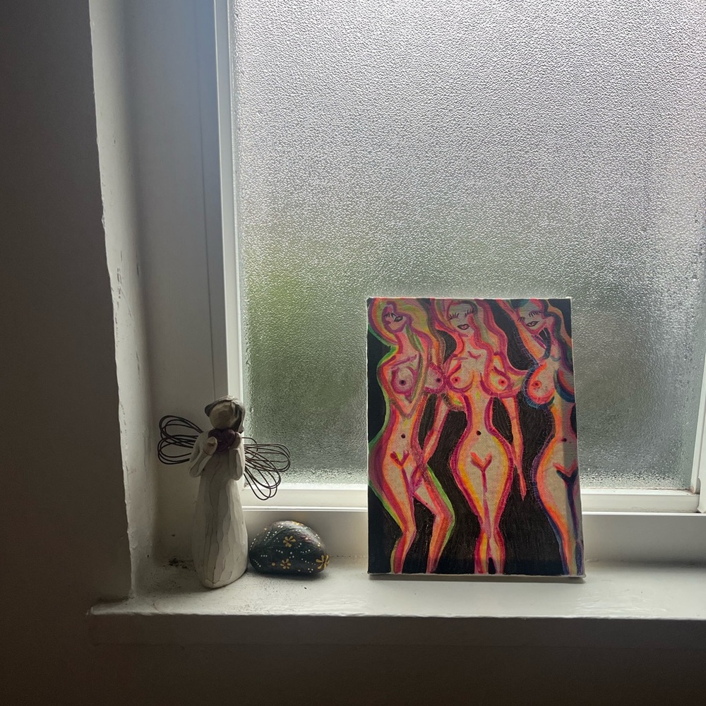 Original painting by my older sister